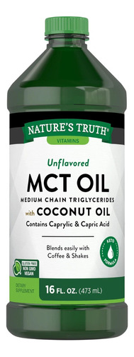 Aceite Mct Oil Líquido 14 G Formula Keto  473 Ml