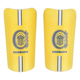 Canilleras Fútbol Rosario Central Dribbling Dioses 22 Unisex