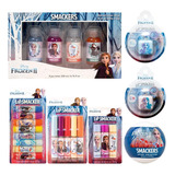 Regalo Frozen Balsamos Labiales Y Gel De Baño Lip Smacker