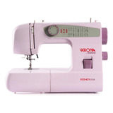 Máquina De Coser Verona Eco-k21 21 Diseños De Punta Lila