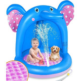 Piscina Inflable Para Bebés, Piscina Con Toldo Extra Suave.