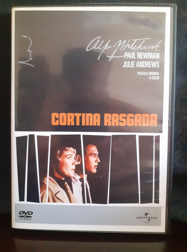 Cortina Rasgada Dvd Original Hitchcock Newman Andrews