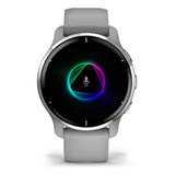 Reloj Smartwatch Venu 2 Plus Garmin Responder Llamadas Music Color Del Bisel Gris