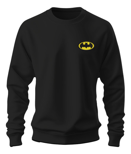 Sudadera Sweater Bordado Logo Batman Batwoman Pareja Dc
