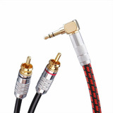 Primeda Audiophile Cable De Audio Estereo De 3,5 Mm Macho...