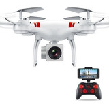 L Drone 101 Blanco Camara Profesional 4k + 2 Baterias