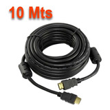 Cable Hdmi 10 Metros  // 4 K //  3 D /  Hd 1080p /punta Oro