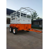 Acoplado 2.5 Mts Financiado Carro Jaula 2 Caballos Trailer