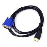 Cable Hdmi A Vga Para Hdtv Macho 3 Metros