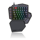 Teclado Mecânico Redragon Gamer Rgb Ditix K601 Switch Blue