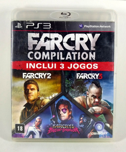 Far Cry Compilation Ps3 Mídia Física