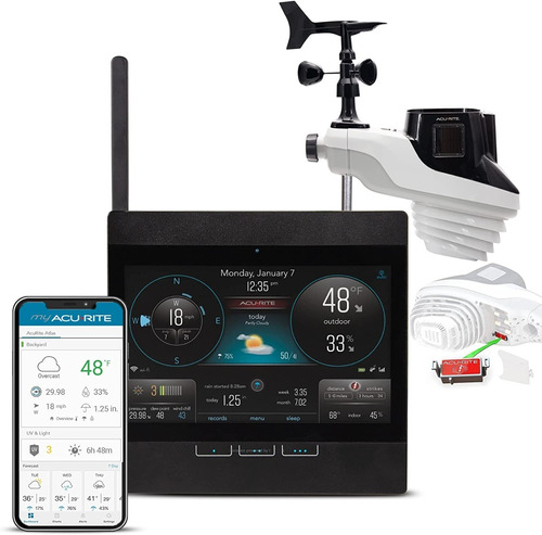 Estación Meteorológica Digital Wireless Acurite Atlas 7 En 1