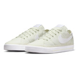 Tenis Para Hombre Nike Court Legacy Canvas Gris 