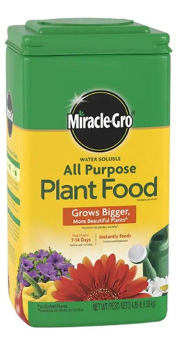Fertilizante Universal Miracle Gro 1.93 Kg