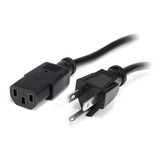 Cable De Poder De 7.6m Para Pc Computadora Nema5-15p A C13 
