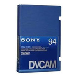Cassette Casete De Video Para Cámara Sony Pdv-94