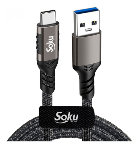 Cable Usb 3.2 A Tipo C Carga D 3a 60w 10gbps Para Samsung