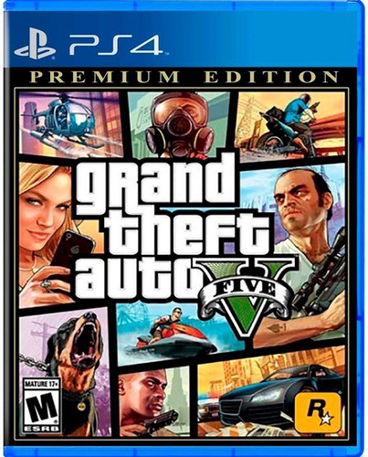 Gta V Premium Edition Ps4 - Fisico Nuevo Sellado