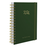 Agenda Plus Personalizada Spot Colors Verde Militar