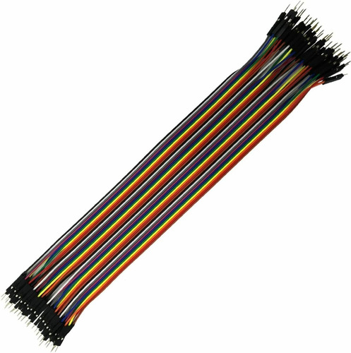 Cables-jumpers Macho-macho Dupont Protoboard 20cms X 40und