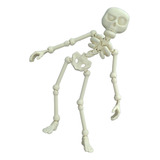 Equeleto Articulado 20 Cm Flexible Souvenir  3d Colores
