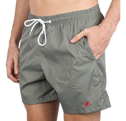 Short De Baño Malla Hombre Red Talle Especial Oldtown Polo