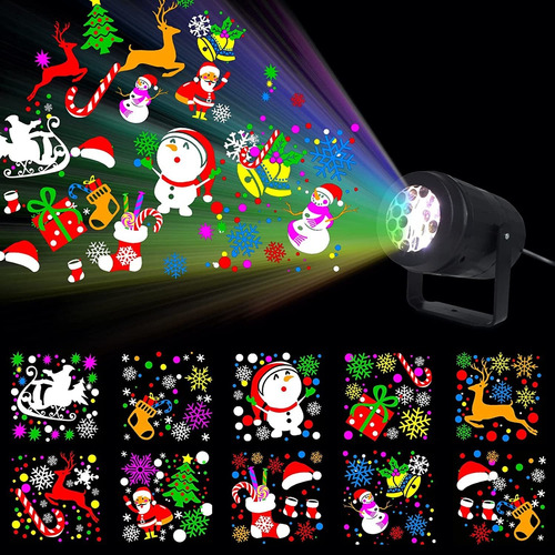 Proyector Navideño Led Christmas Designs Laser