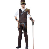 California Costumes Disfraz De Aventurero Steampunk Para Adu