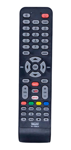 Controle Compatível Tv Semp Tcl Rc199e L32s4700s L40s4700fs