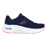 Tenis Mujer Skechers Arch Fit Dlux Rich Facets - Azul-rosado