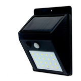 Foco Solar De Pared Megabrigth 3w Con Sensor