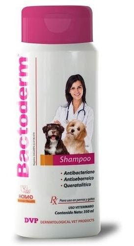 Shampoo Bactoderm 350 Ml Antiseborreico Y Queratolitico 