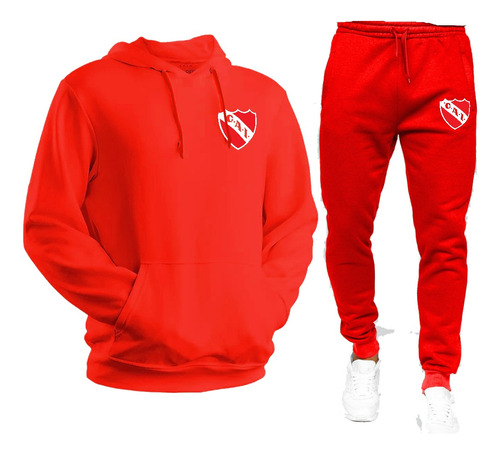 Conjunto Buzo Y Pantalón Jogging De Algodón De Independiente