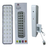 Luz De Emergencia Recargable Usb 30 Led / Ms-7002m