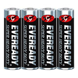 Pilas Aa Eveready X4 Bulto Caja 192 Pilas De Zinc-carbon  