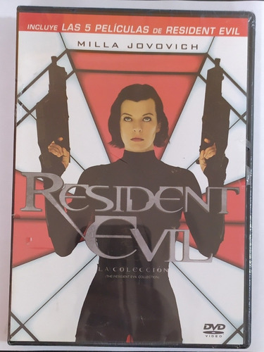 Dvd Resident Evil 5 Films Original Box Set