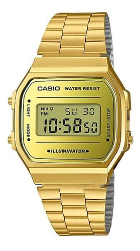 Reloj Casio A168wegm-9 Vintage Dorado