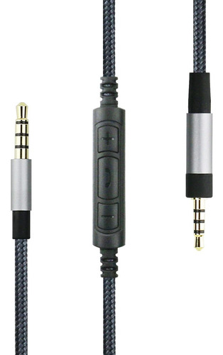 Cable De Audio Con Microfono Para Auriculares Bose | Negro