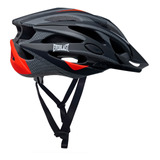 Casco Ciclismo Everlast Negro/rojo/blanco