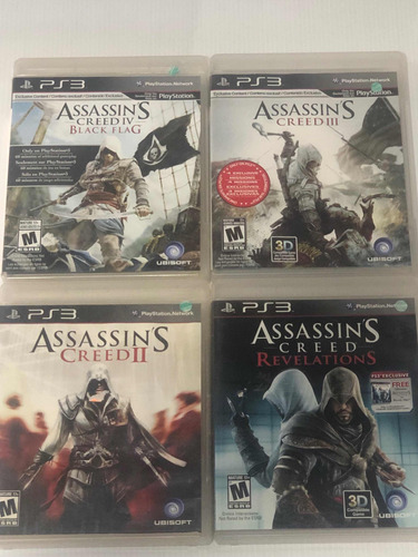 Ps3 Assassin Creed Originales Precio Unitario Cons Disponib