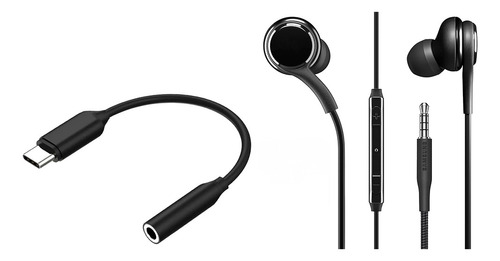 Auriculares Akg + Adaptador Miniplug Tipo C