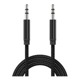 Cable Auxiliar Audio Plug 3.5 Mm 1 Metros Premium Nylon 