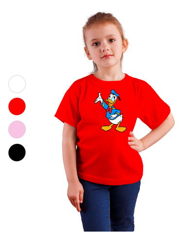 Playera Infantil Colores Pato Doonald #6