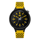 Reloj Cat Diamond Mesh Ll.111.27.117, Amarillo, Reloj Analog