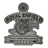 Parche Bordado Royal Enfield Motos Made Like A Gun Ref Peque