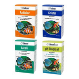 Kit Teste Ph Doce + Cristal + Alcali + Anticlor Alcon 15ml