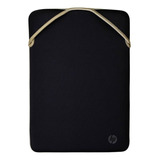 Hp Funda Para Laptop Reversible 15.6- Inch Black-gold