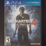 Uncharted 4 Ps4