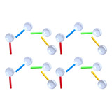 Juguetes Para Niños Con Minilupa De Plástico De 16 Piezas