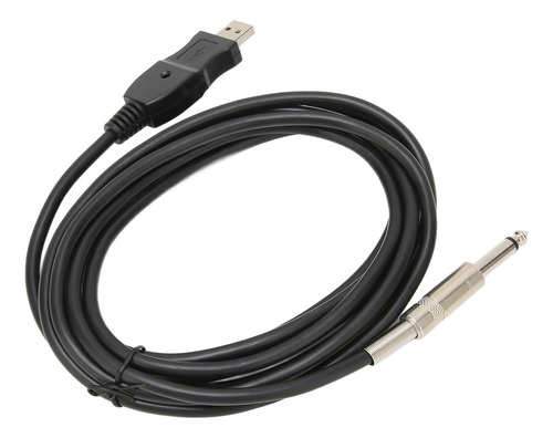 Cable De Guitarra De 3 Metros, Interfaz Usb A Mono De 6,35 M